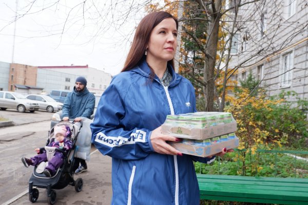 В Коми для малышей из семей мобилизованных передали памперсы и детское питание