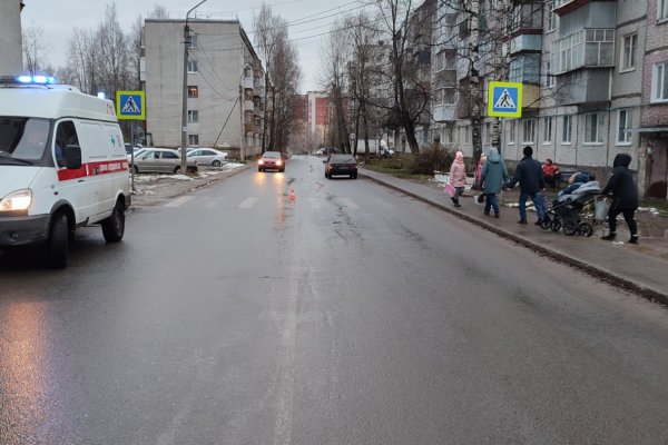 В Сыктывкаре молодой водитель сбил на переходе 8-летнего ребенка