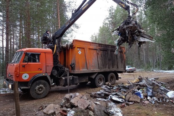 Региональный оператор Севера продолжает оказывать помощь в ликвидации несанкционированных свалок