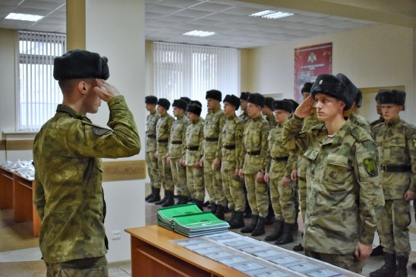 В Центре подготовки личного состава Северо-Западного округа Росгвардии состоялся выпуск специалистов