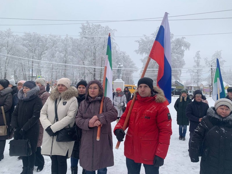 В г.Микунь состоялся концерт в поддержку военнослужащих