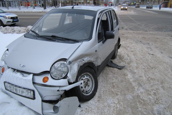 В Ухте 74-летний пенсионер на Daewoo Matiz не пропустил Opel Astra