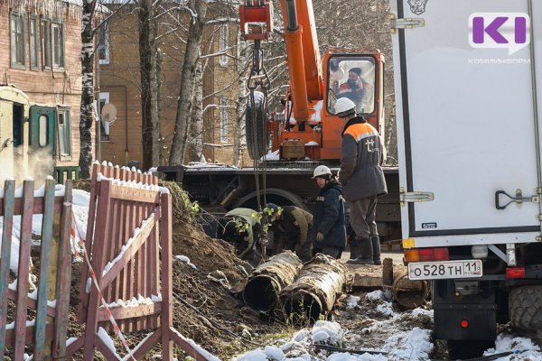В Сыктывкаре на время ремонта теплосети перекрыто движение по ул. Советской