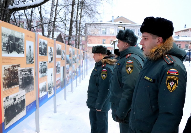 В Сыктывкаре презентовали галерею истории пожарно-спасательной службы в Республике Коми
