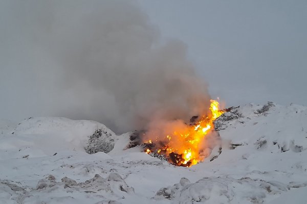 В Воркуте - локальное возгорание на полигоне ТБО