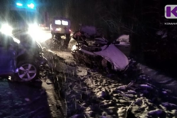 В Прилузье в аварии пострадали пять человек, в том числе двое детей 