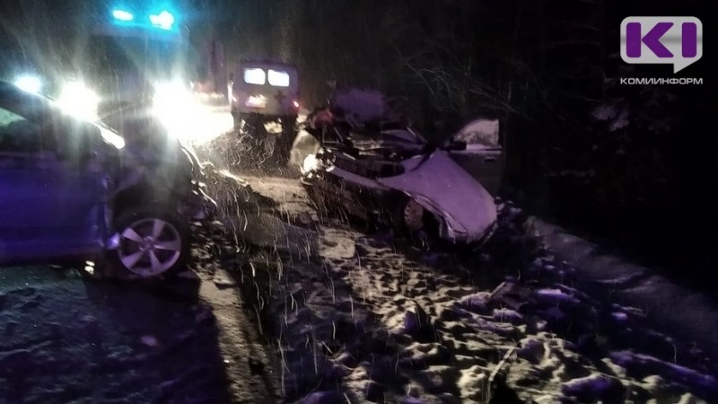 В Прилузье в аварии пострадали пять человек, в том числе двое детей 