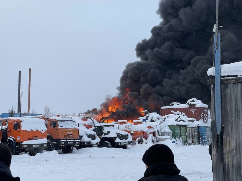 Пострадавшим на пожаре в Усадоре госпитализация не потребовалась