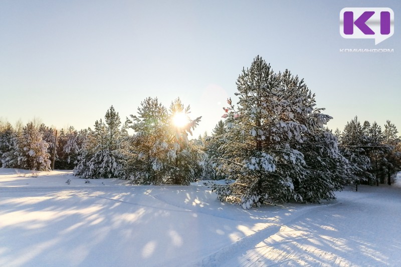 Погода в Коми 7 марта: на юге -4...-6 °C, на севере до -25 °C