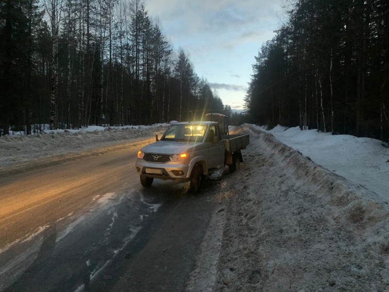 Под Сосногорском после столкновения с "УАЗ Карго" травмирована водитель Nissan Qashqai