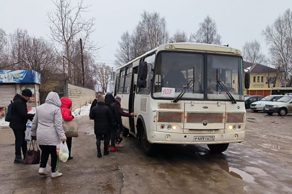 На одном из сыктывкарских автобусных маршрутов выявлено нарушение графика движения