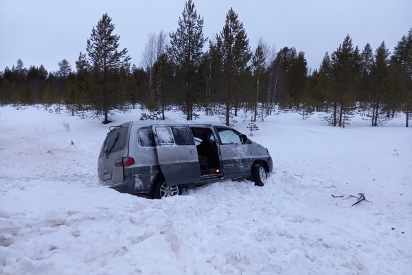 В ДТП на трассе Ираель - Ижма погибла пассажирка Hyundai