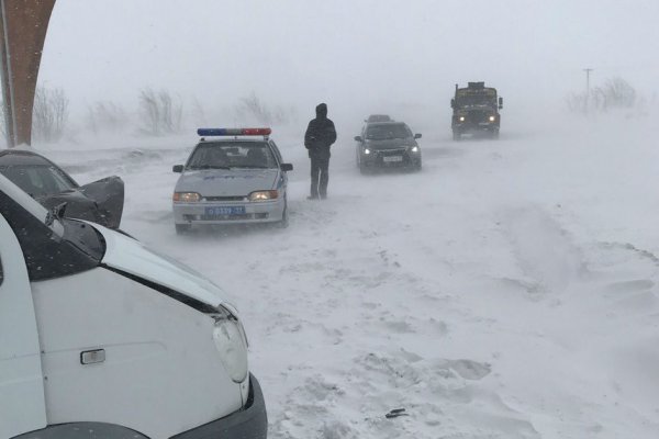 В Воркуте из-за непогоды закрыли кольцевую дорогу 