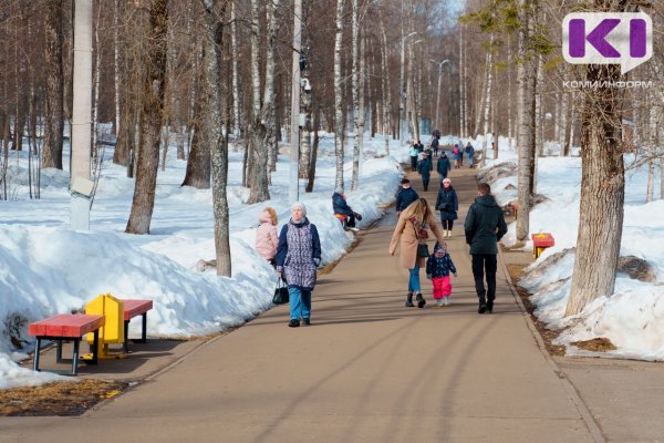 Погода в Коми 31 марта: мокрый снег, дождь, +4°С