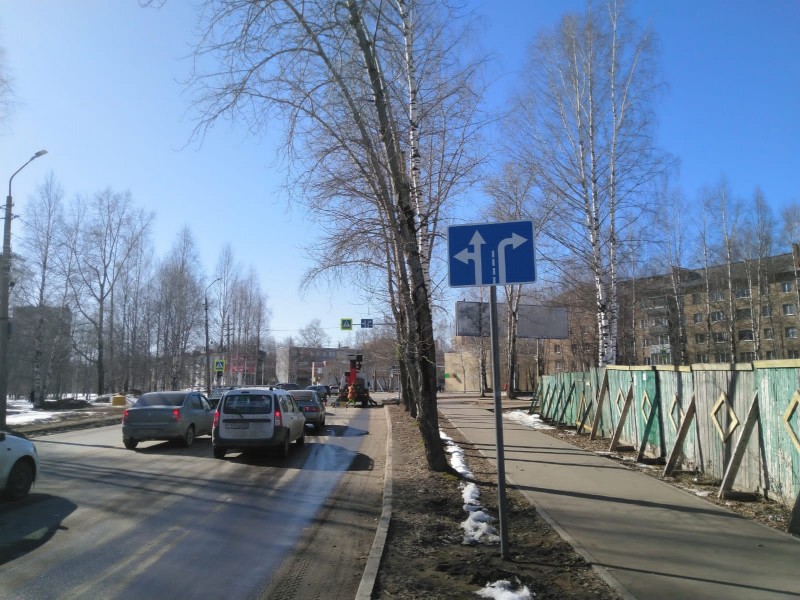 В Сыктывкаре упорядочили движение на сложном перекрестке города