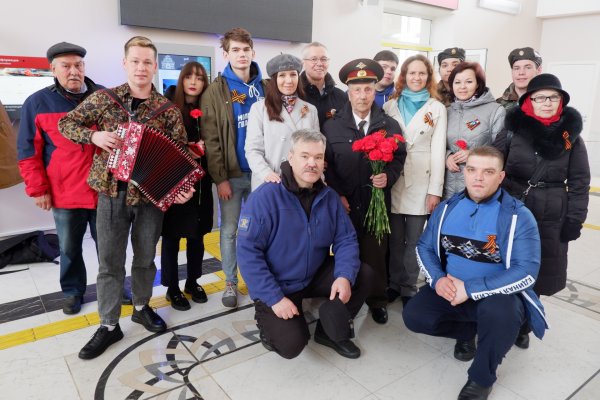 С гармонью и песнями ветерана из Коми проводили на Парад Победы в Москву

