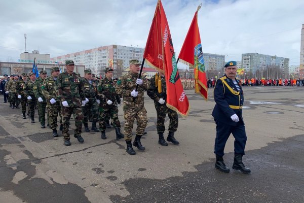 Усинцы отметили День Победы