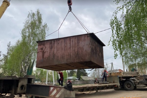 В Сыктывкаре продолжается демонтаж самовольно установленных гаражей
