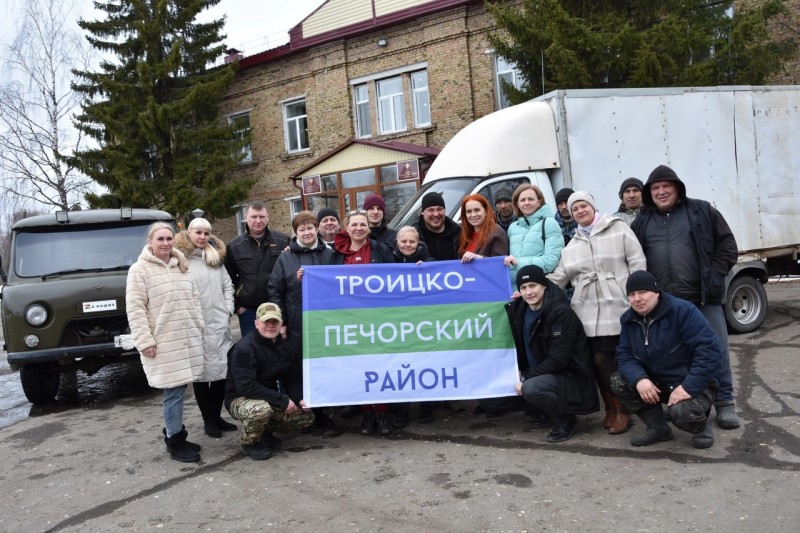 В Троицко-Печорск пришло письмо от земляков, проходящих военную службу 