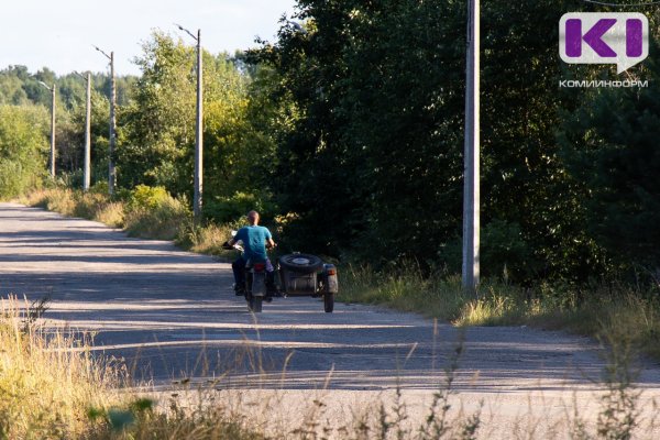 Под Усинском подросток на мотоцикле постадал в ДТП