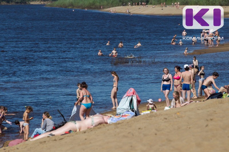 В Сыктывкаре началась подготовка пляжа в местечке Кируль

