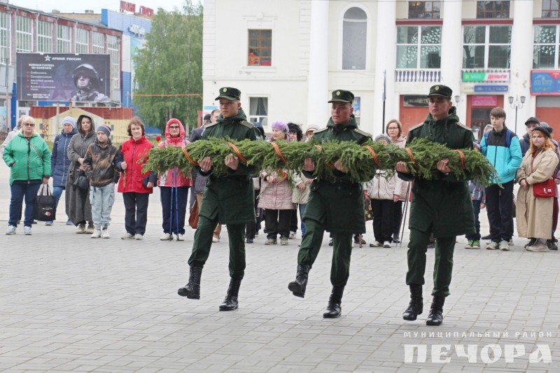 В Печоре почтили память павших в годы Великой Отечественной войны