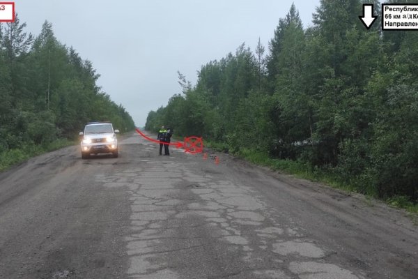 В Сосногорске по вине нетрезвого водителя ВАЗ улетел в кювет
