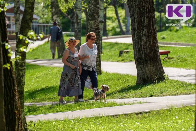 Погода в Коми 7 августа: дождь, в северных районах грозы,  +19...+24°С