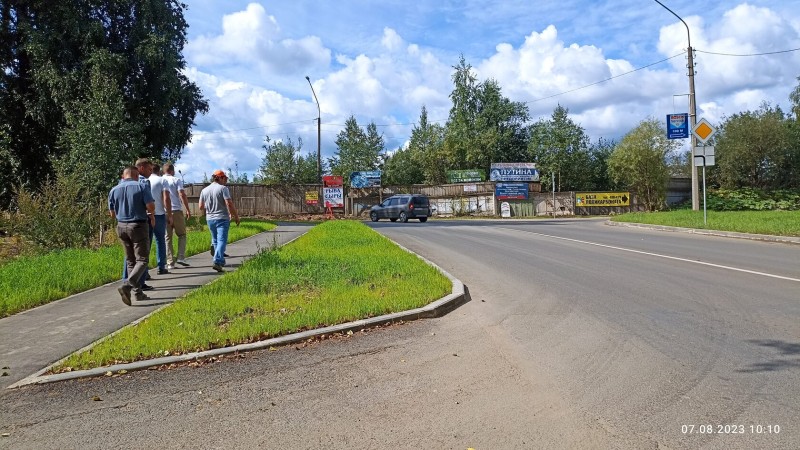 В Сыктывкаре проходит приёмка отремонтированных дорог
