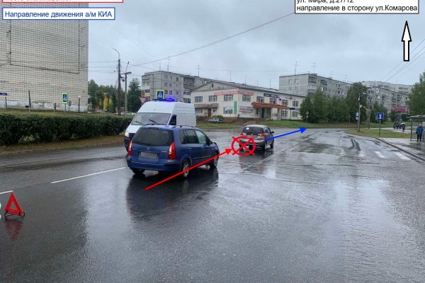 В Эжве водитель Mazda Premacy догнал Kia Picanto