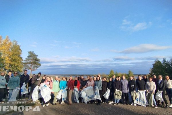 В Печоре очистили прибрежную территорию от мусора