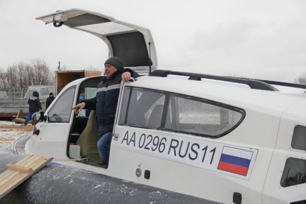 В Сыктывкаре суда на воздушной подушке готовы к перевозке пассажиров в период ледостава