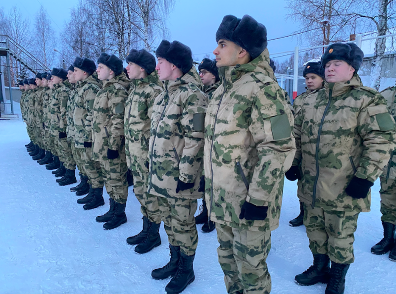 В Коми более 190 призывников отправились на службу в войска Северо-Западного округа Росгвардии  