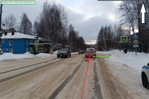 В Сыктывкаре водитель Mitsubishi сбил мальчика и женщину