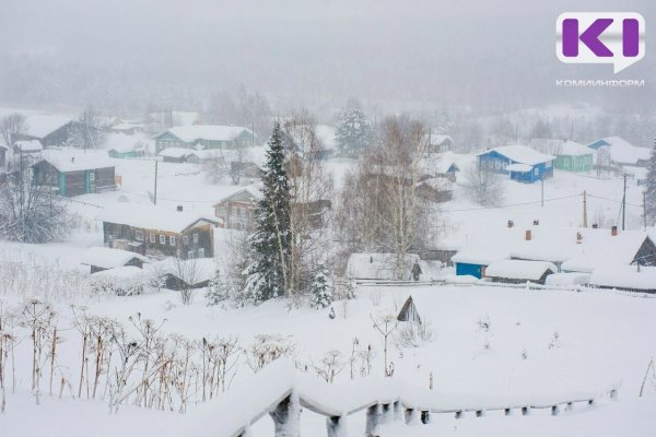 Морозный антициклон покинет Коми