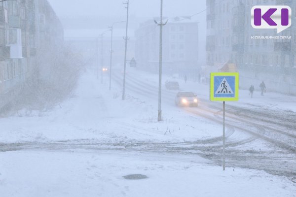 На севере Коми ожидается усиление ветра, метель