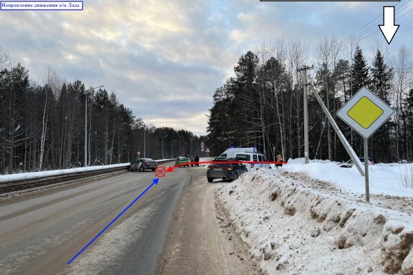 Под Сыктывкаром после столкновения с Kia госпитализирована пассажирка 