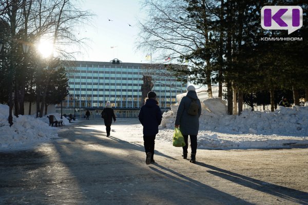 В Сыктывкаре в феврале солнце светило всего 43,5 часа