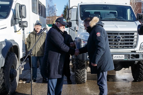 Автопарк Ижемского района пополнился 