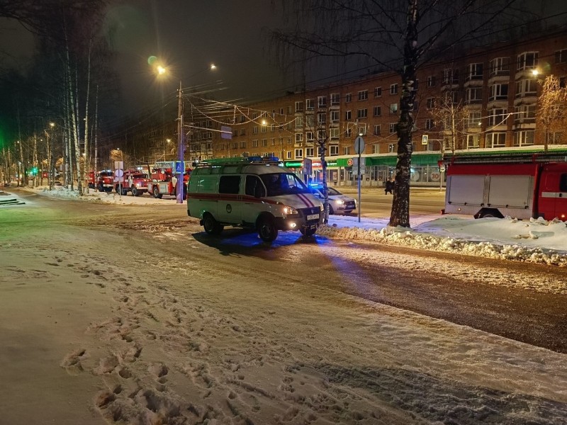 В Сыктывкаре ликвидировали горение в общежитии СГУ им. П.Сорокина