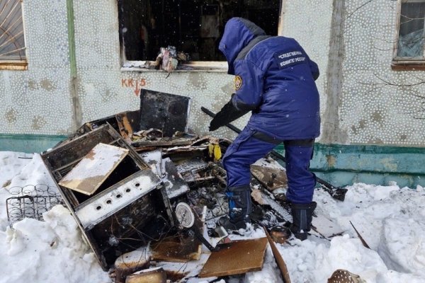 Пожар в Усинске имеет криминальный характер - СУСК