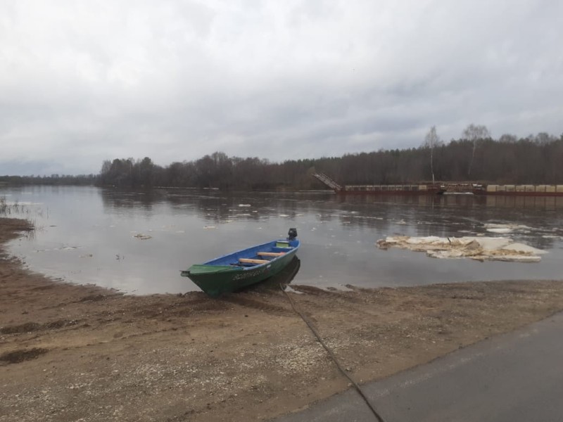 На реке Сысола у Койгородка начался ледоход 