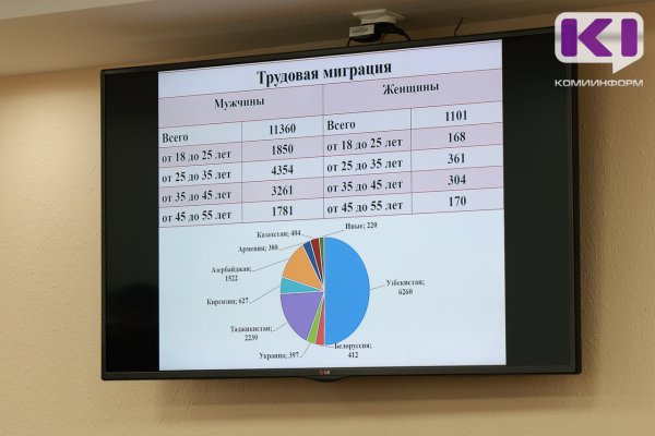 Управление по вопросам миграции при МВД Коми подсчитало остаток квот для иностранцев