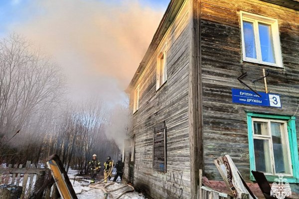 На пожаре в Эжве пострадали два человека