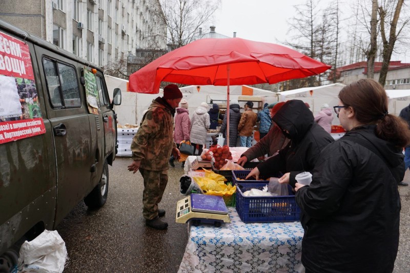 В Сыктывкаре развернулась ярмарка выходного дня