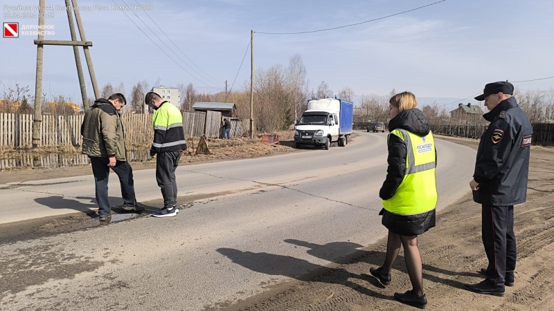 В Сыктывкаре ищут гарантийные дефекты на свежеотремонтированных дорогах