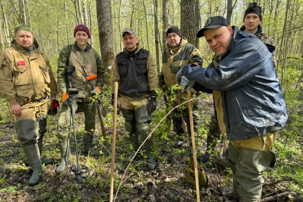 Сотрудники СКР по Коми приняли участие в обнаружении и захоронении останков воинов, погибших в годы Великой Отечественной войны