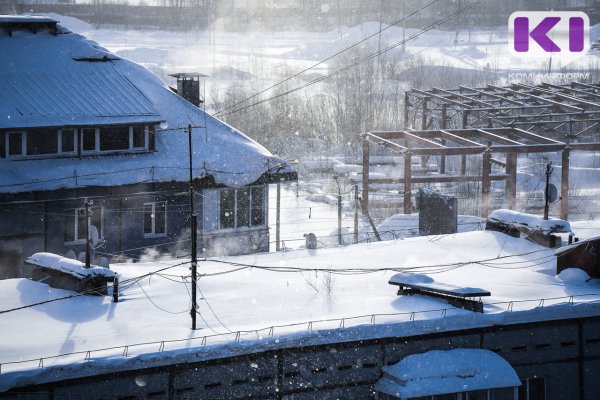 В Сыктывкаре спасатели сняли с крыши детей