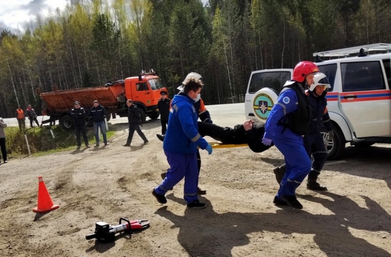 В Прилузском районе состоялись командно-штабные учения по ГО и ЧС