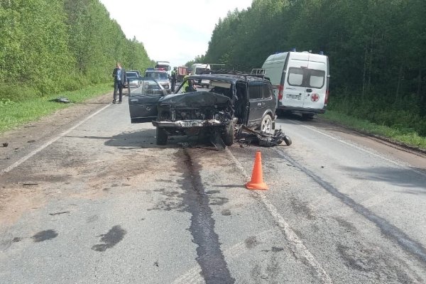 Под Сыктывкаром в смертельном ДТП погибли двое